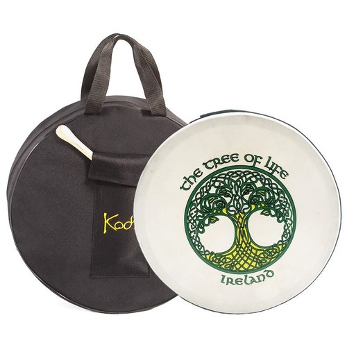 Bodhran with bag and - with,